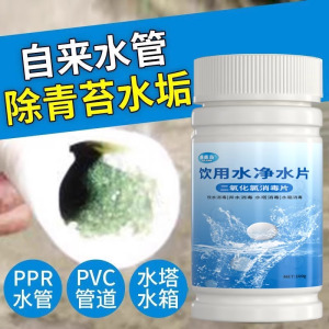 自来水管清洁青苔去除剂饮用水管清洗杀菌水桶管道水塔除藻绿毛