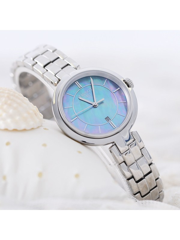 tissot 天梭弗拉明戈系列钢带石英女表 t094.210.11.121.00