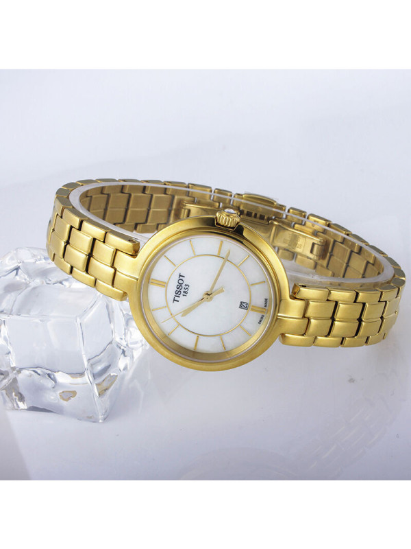 tissot 天梭弗拉明戈系列钢带石英女表 t094.210.33.111.00