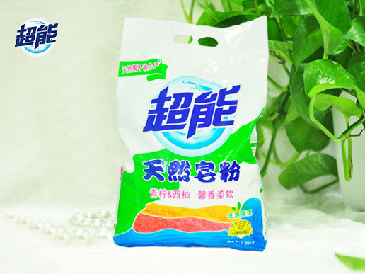 超能天然皂粉(馨香柔软)2.258kg