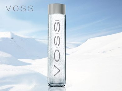 挪威进口 voss 芙丝饮用天然泉水(不含气)st 375ml 玻璃瓶 北欧极地