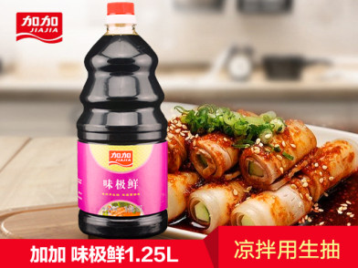 加加 味极鲜1.25l