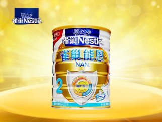 蔗糖nestle雀巢能恩2段(6-12个月)较大婴儿配方奶粉900g全进口奶源