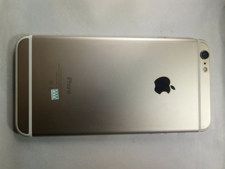 苹果【iphone 6 plus】 全网通 金色 16 g 国行 8成新a1524 真机实拍