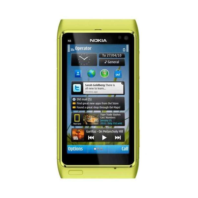 诺基亚手机N8-00绿色VP2