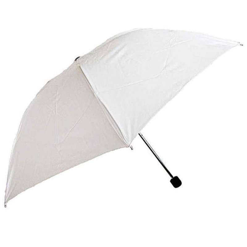 天堂牌303E纤纤生姿三折晴雨伞(银)