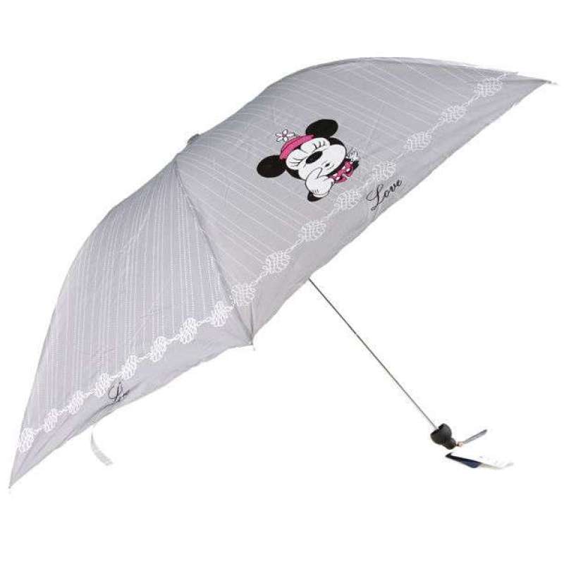 天堂牌352GS迪士尼米奇三折晴雨伞(银)