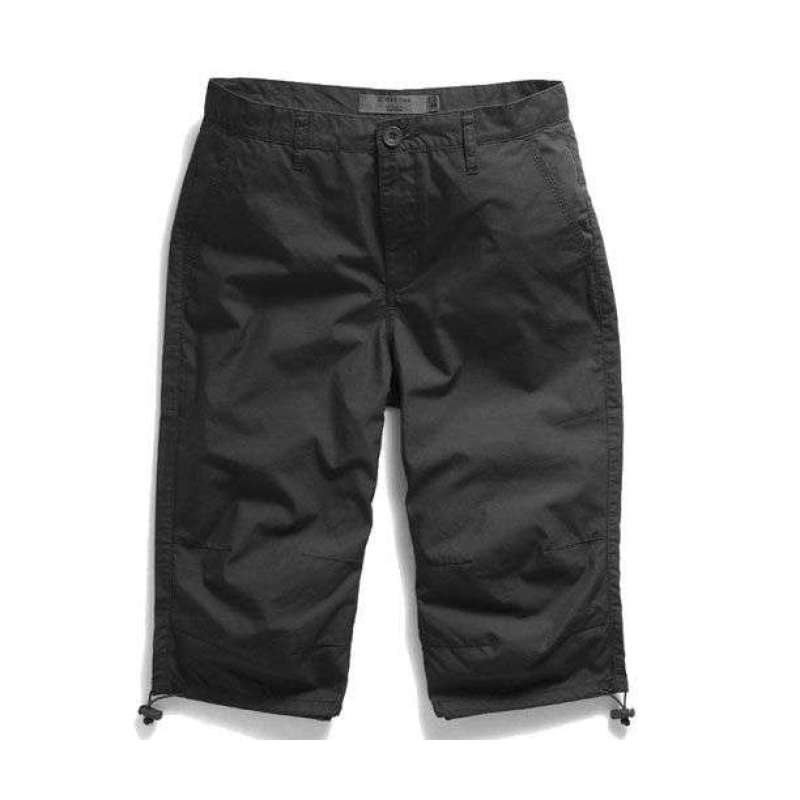 佐丹奴男装极酷束脚滑板中裤011200510010938(经典黑色/38码)