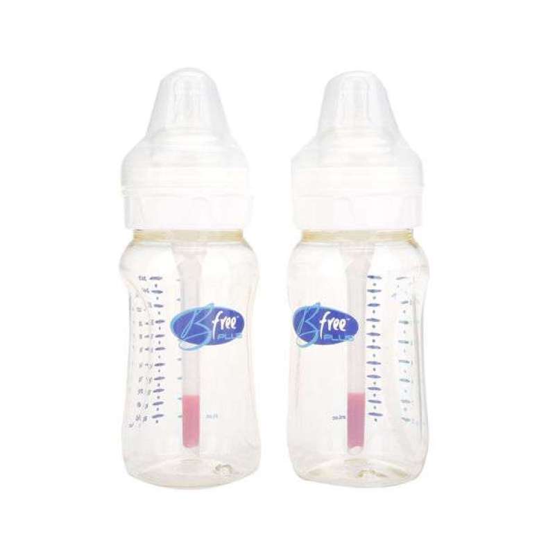 贝丽最高品质PES制造260ml宽嘴奶瓶(双个装)
