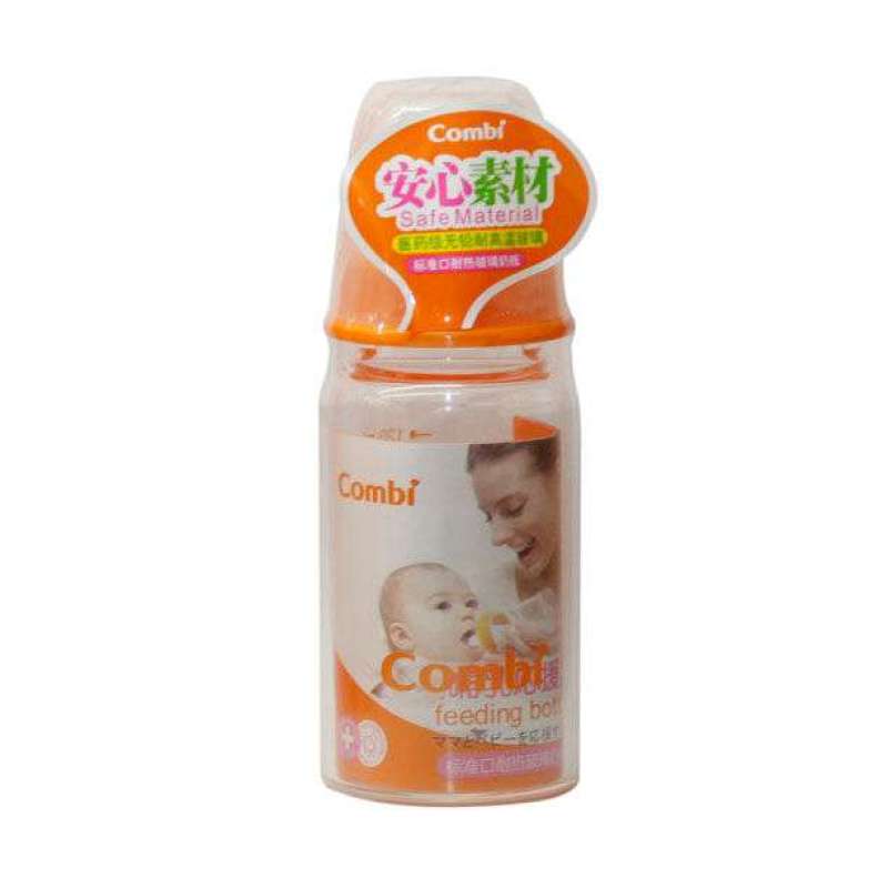 康贝哺乳标准玻璃奶瓶120ML(白色)9513