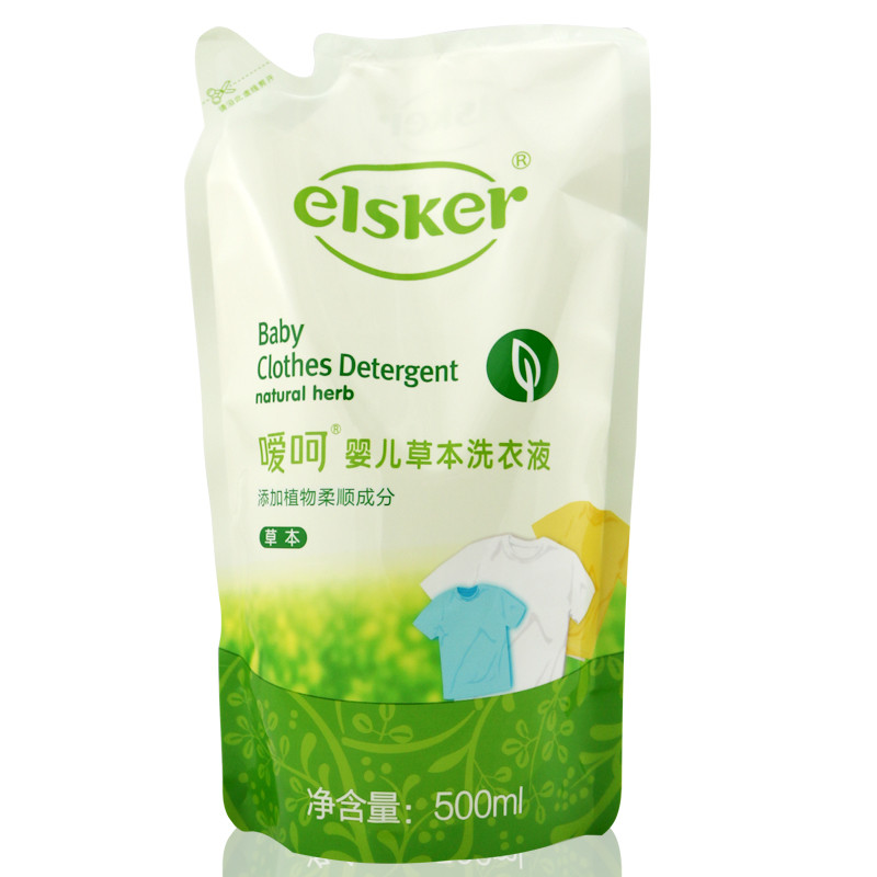 嗳呵(elsker) 婴儿草本洗衣液500ml