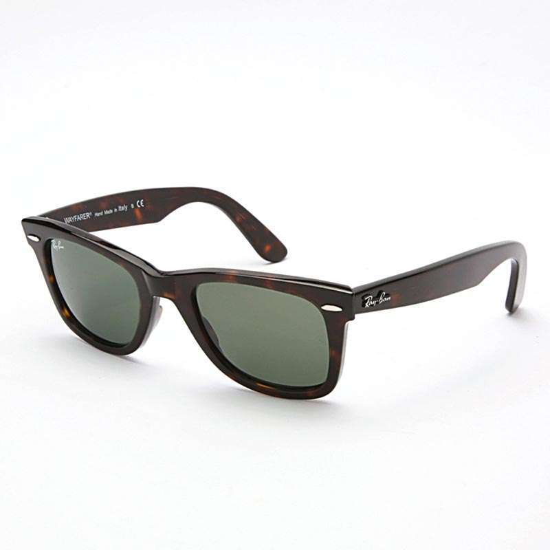 雷朋(Ray-Ban) RB2140-902 50MM 时尚太阳眼镜(绿灰色镜片玳瑁色镜架)