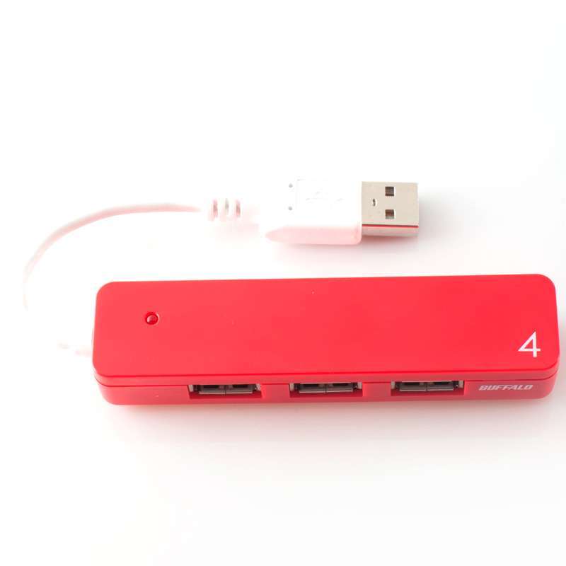巴法络USB集线器BSH4U06RD红色