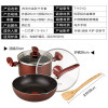 苏泊尔不粘 锅具套装锅 火红点煎炒锅无油烟不粘锅汤锅木铲组合3件套锅具 电磁炉燃气通用T1101Q苏泊尔炊具烹饪套装锅具