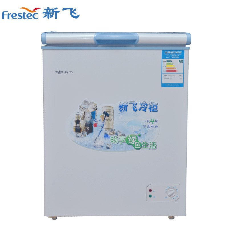新飞(Frestec) BC/BD-109CH 109升 顶开式 卧式冷柜(白色)