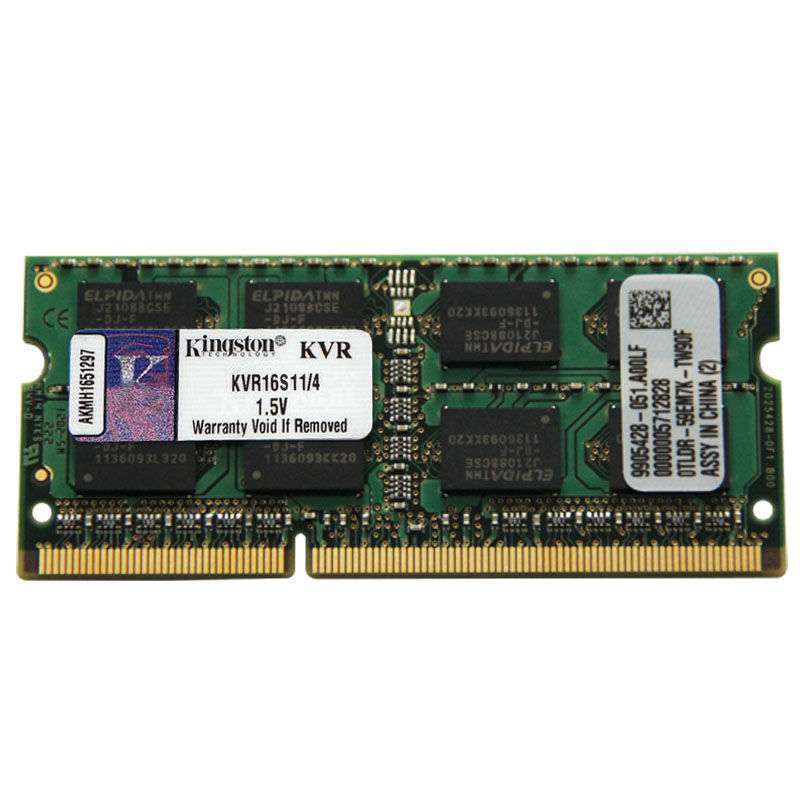 金士顿（kingston）4G DDR3 1600 笔记本内存条