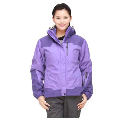 acome阿珂姆伊萨米尔女式三穿冲锋衣ag112s2011(钴紫色/青紫色/165)