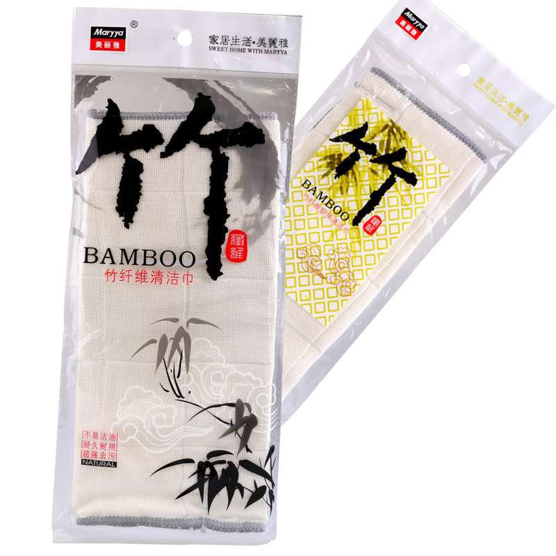 美丽雅300高级竹纤维清洁巾1片入(赠一片24*24)