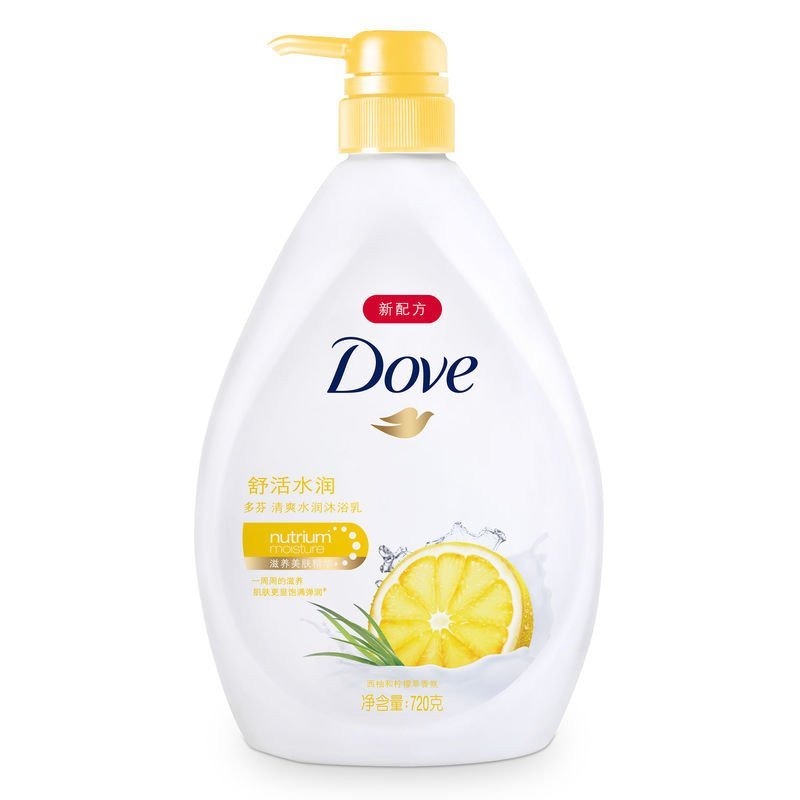 多芬舒活水润沐浴乳720mL