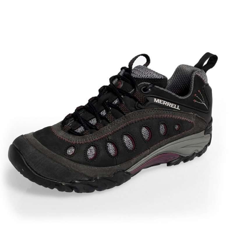 Merrell 迈乐11秋冬黑色头层牛皮女鞋R388204 36