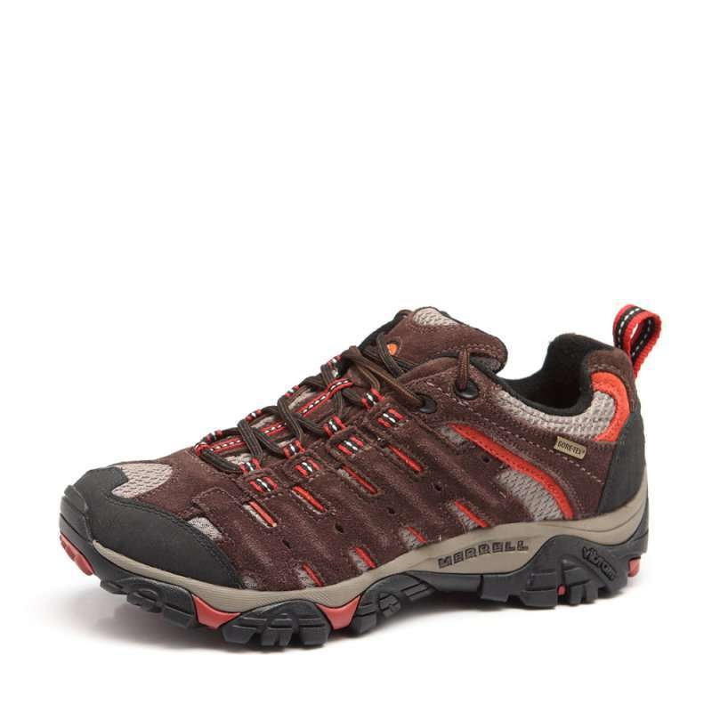 Merrell 迈乐春夏深褐色牛皮男子户外多功能鞋R488103 45