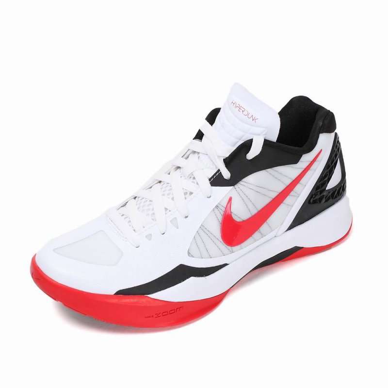 Nike 耐克2012新款男子ZOOM HYPERDUNK LOW篮球鞋487638-100 38.5