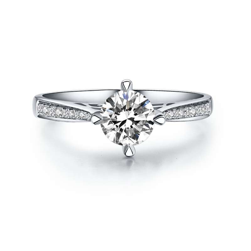 doido爱度18k100分si i-j色钻石女戒-遇见高清实拍图