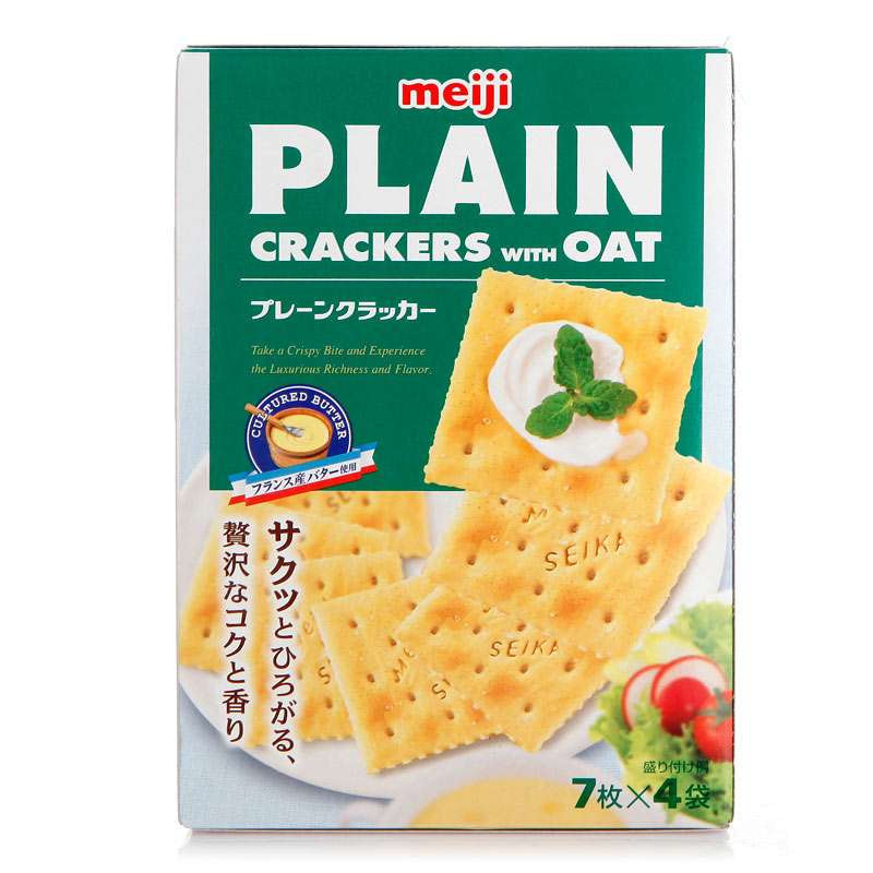 新加坡明治(Meiji)燕麦饼干104g