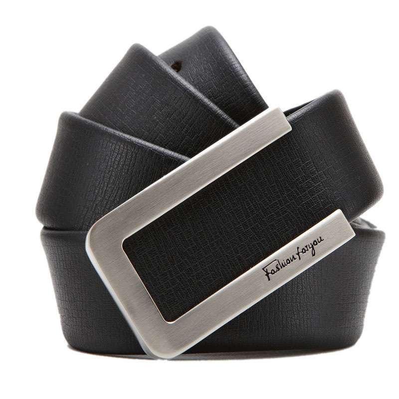 【梵士汇】F4Y 高档商务休闲系列板扣皮带 8050