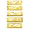 零兑金 Au99999 黄金 福禄寿禧财金条套装 金色 30g TD000021