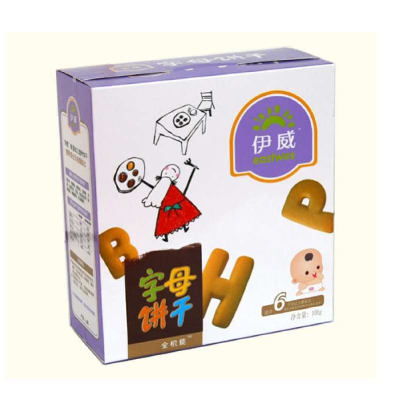 伊威字母饼干