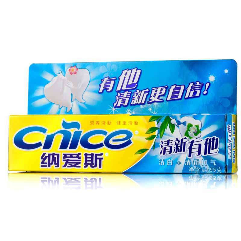 纳爱斯牙膏清新有他95g
