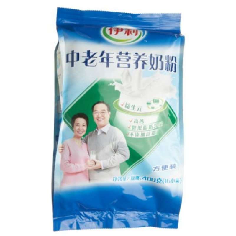 伊利中老年营养(方便装)奶粉400g