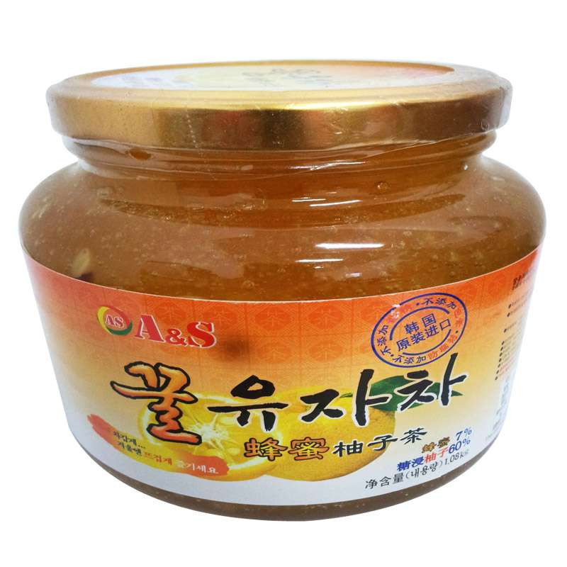 奥尚蜂蜜柚子茶1.08kg