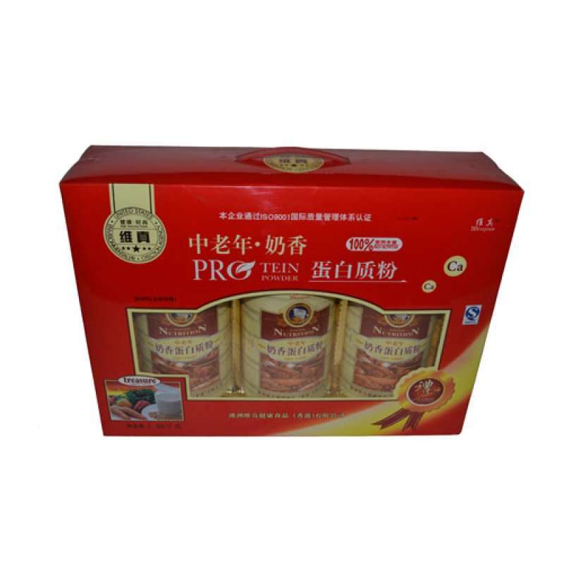 维真40%中老年奶香蛋白质粉(礼盒)1050g