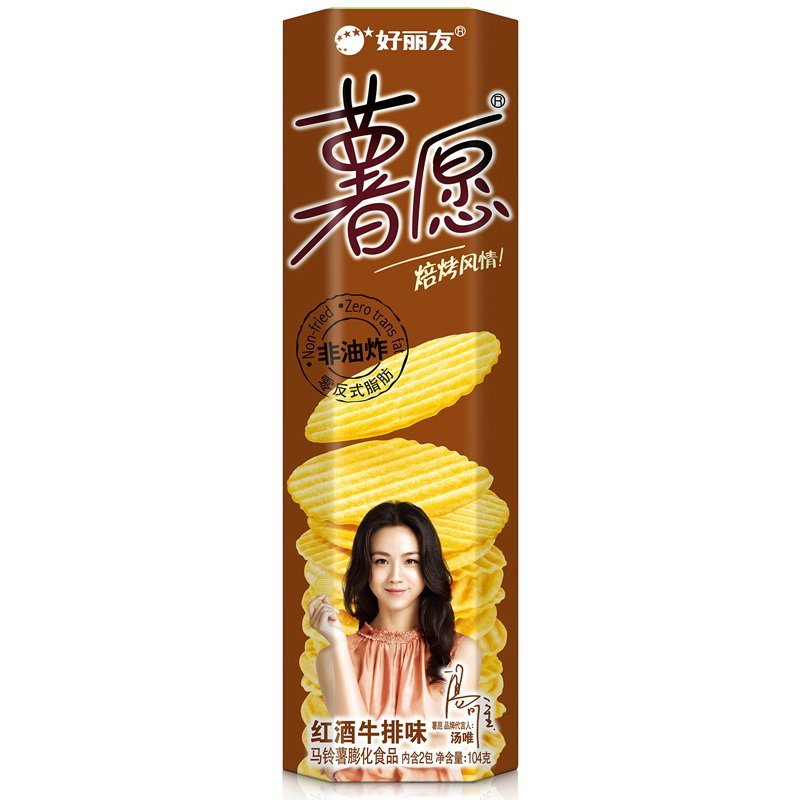 好丽友薯愿(红酒牛排)104g
