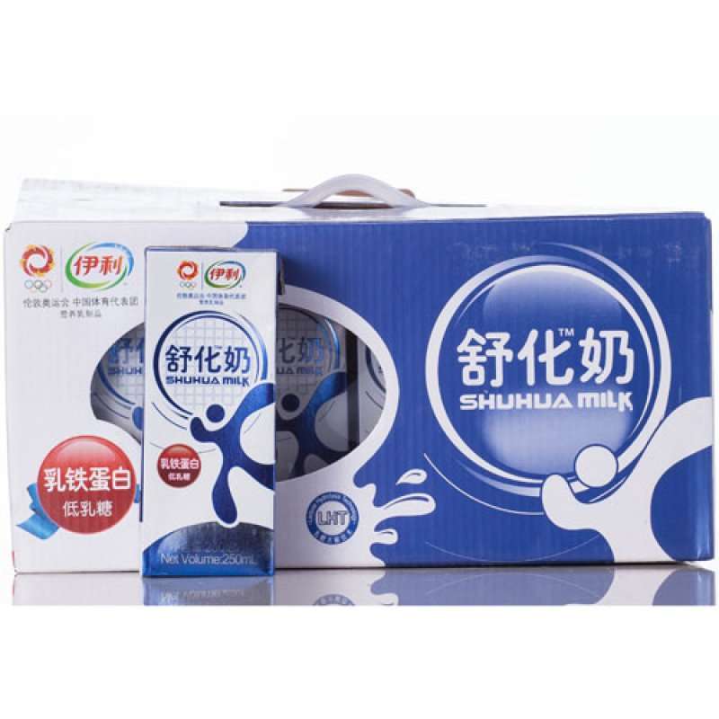 伊利营养舒化奶（低乳糖乳铁蛋白型）250ml*12