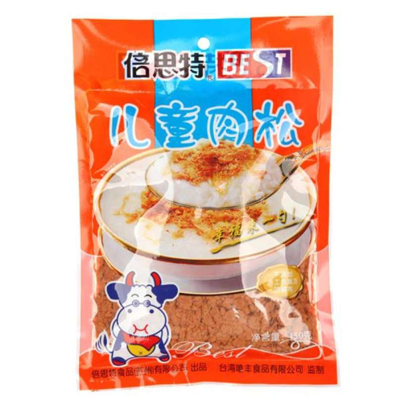 倍思特儿童肉松150g