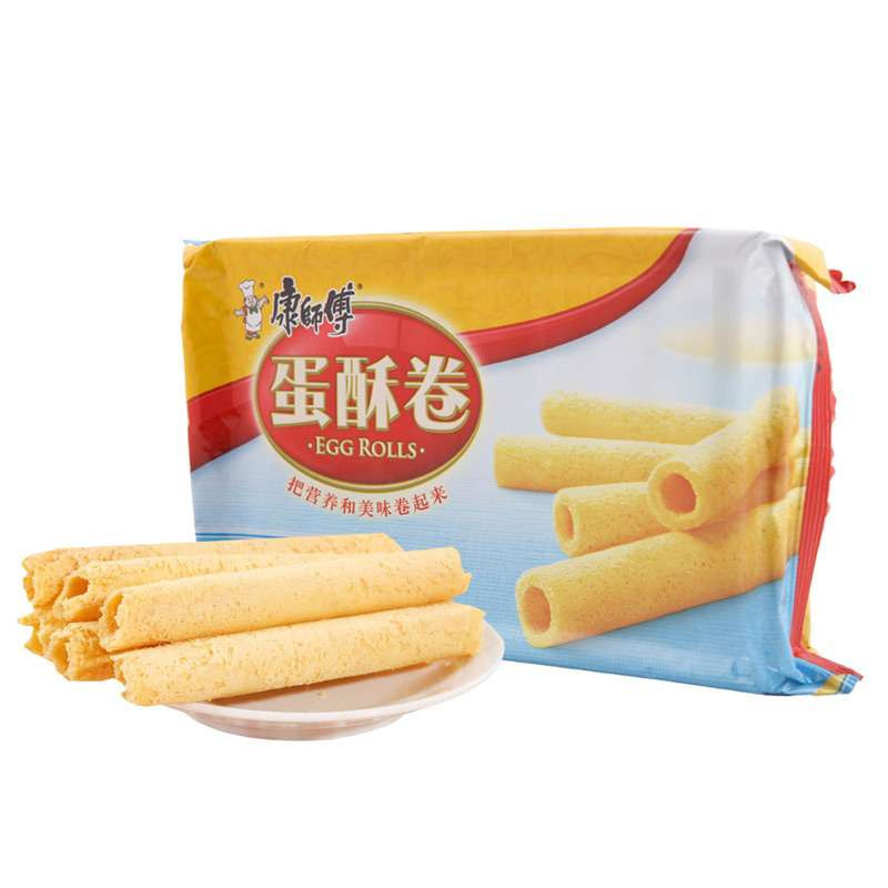康师傅蛋酥卷牛奶特浓90g