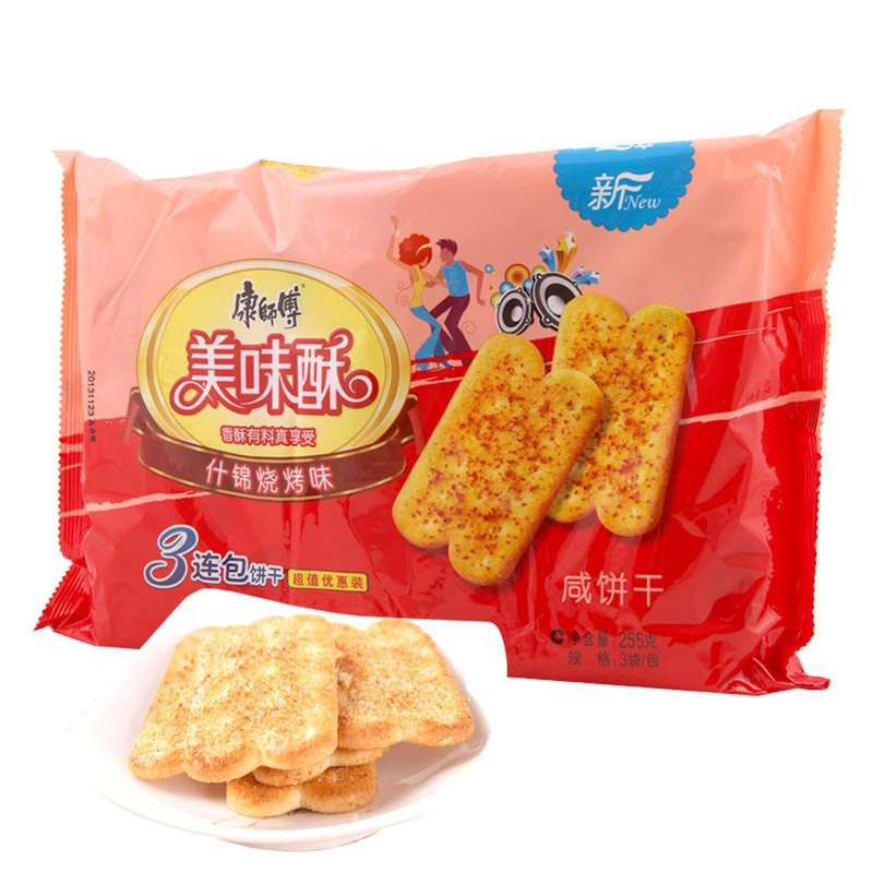 康师傅美味酥什锦烧烤味240g