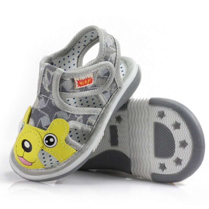 哈利宝贝软底防滑童(婴儿)凉鞋B197灰色17码/鞋子内长135mm