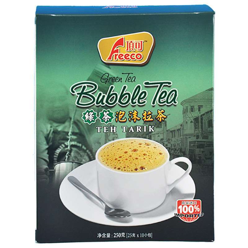 顶可绿茶泡沫拉茶固体饮料250g