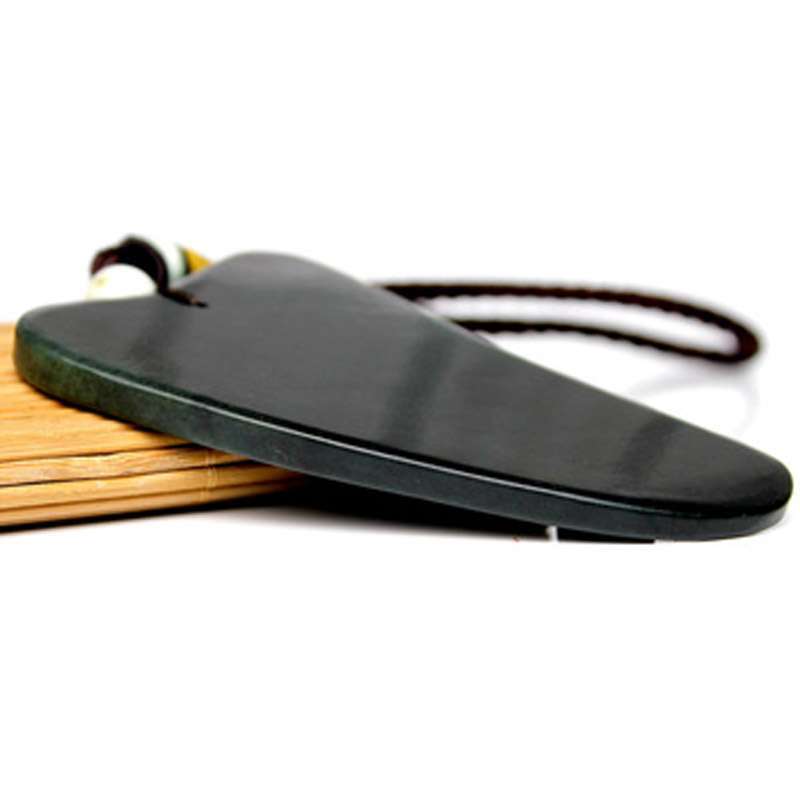 老山玉器 新疆和田玉石玉器 青玉刮痧板P0006636