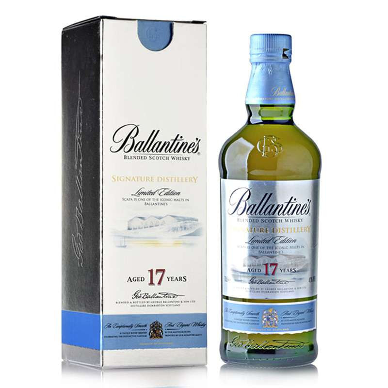 百龄坛17年威士忌斯卡帕限量版700ml