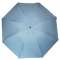 天堂336T高密聚酯银胶三折超轻晴雨伞蓝色