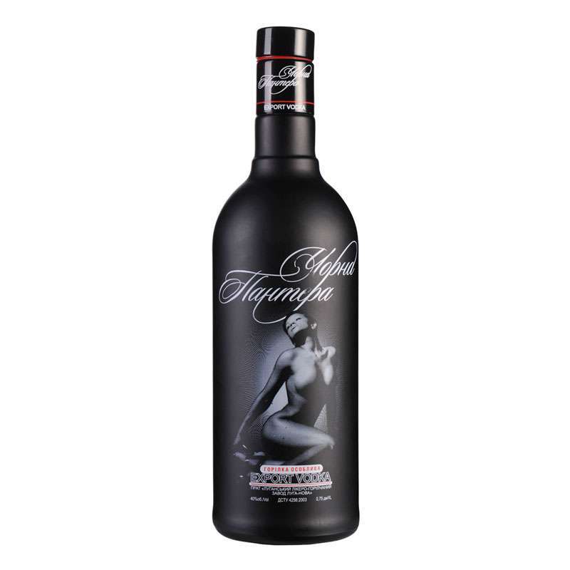 乌克兰黑豹卢嘉诺娃伏特加40度750ml