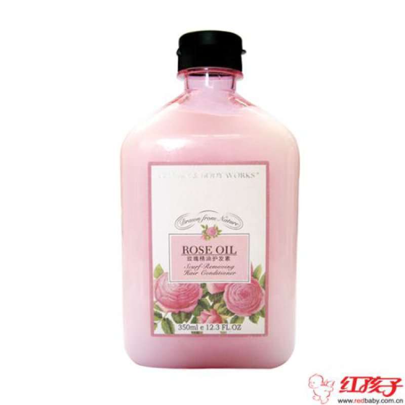 自然主义玫瑰精油护发素350ml