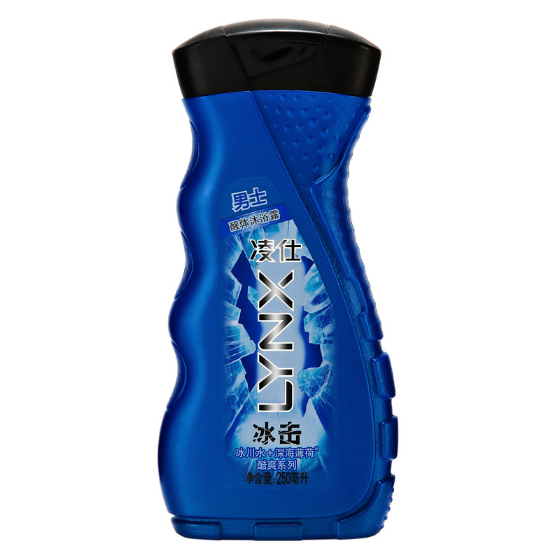 凌仕男士醒体沐浴露冰击250mL