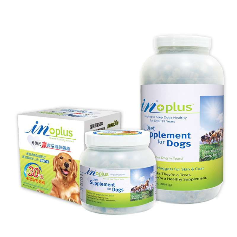 麦德氏IN-PLUS 蓝标卵磷脂培根味680g（犬用）