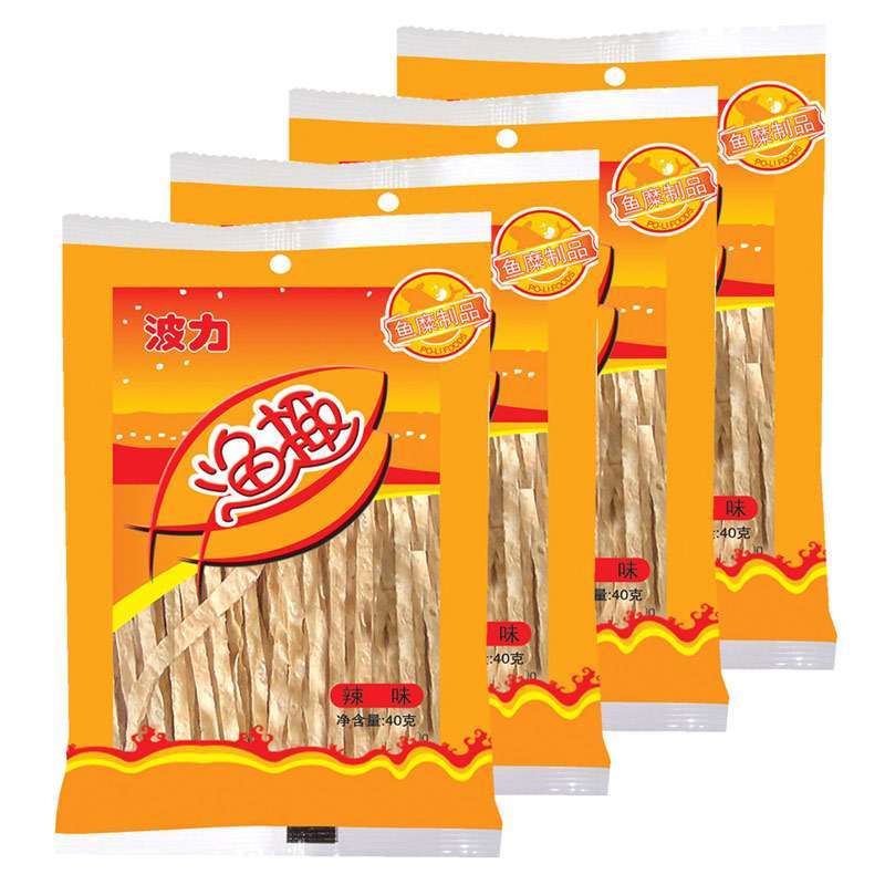 波力渔趣辣味40g4袋